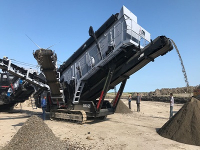 عمل المشروع على آلة غربلة الرمل